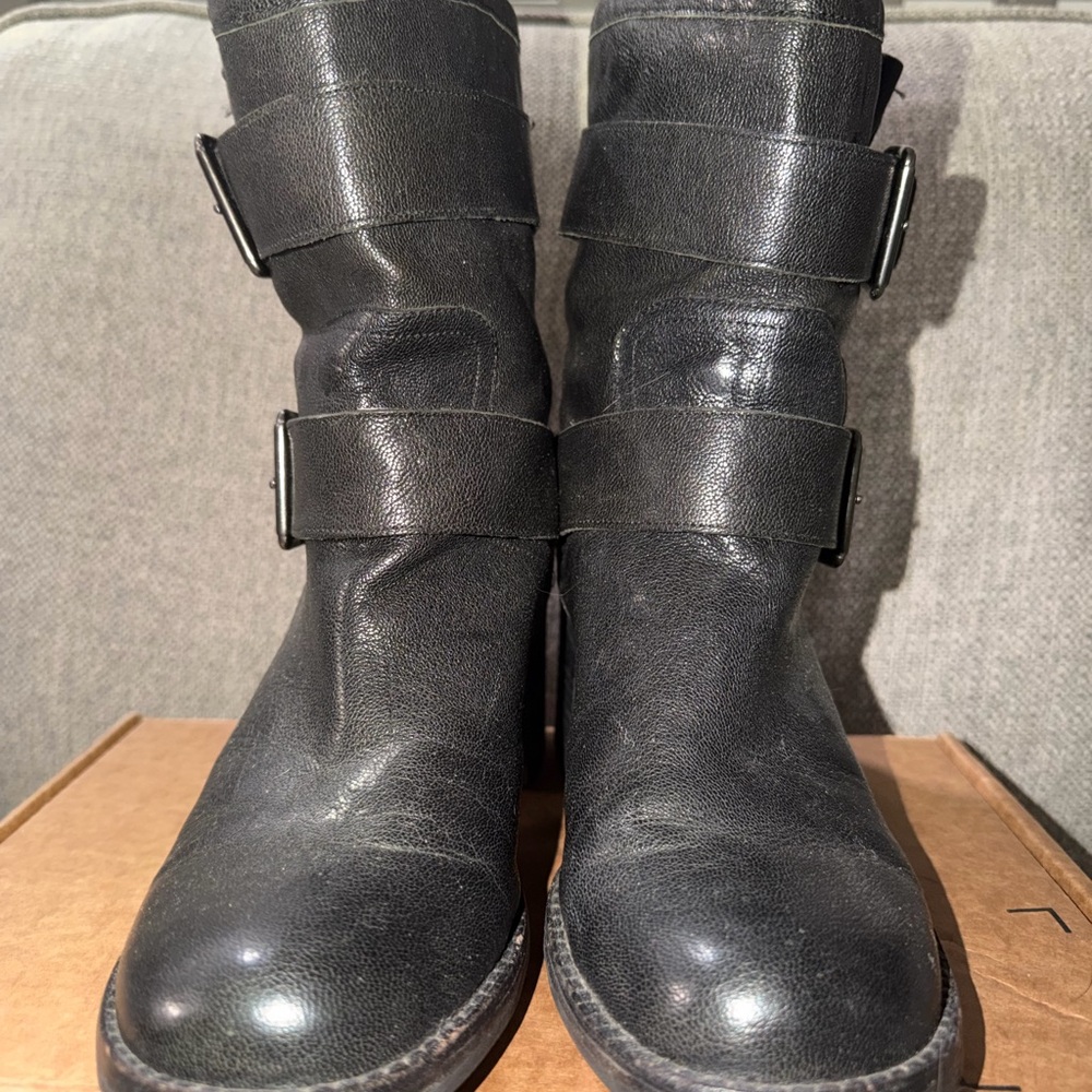 Sam Edelman Black Troy Boots